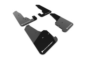 Jeep Grand Cherokee Mud Flap - Rally Armor - UR Black with White Logo - Black - `18-`22